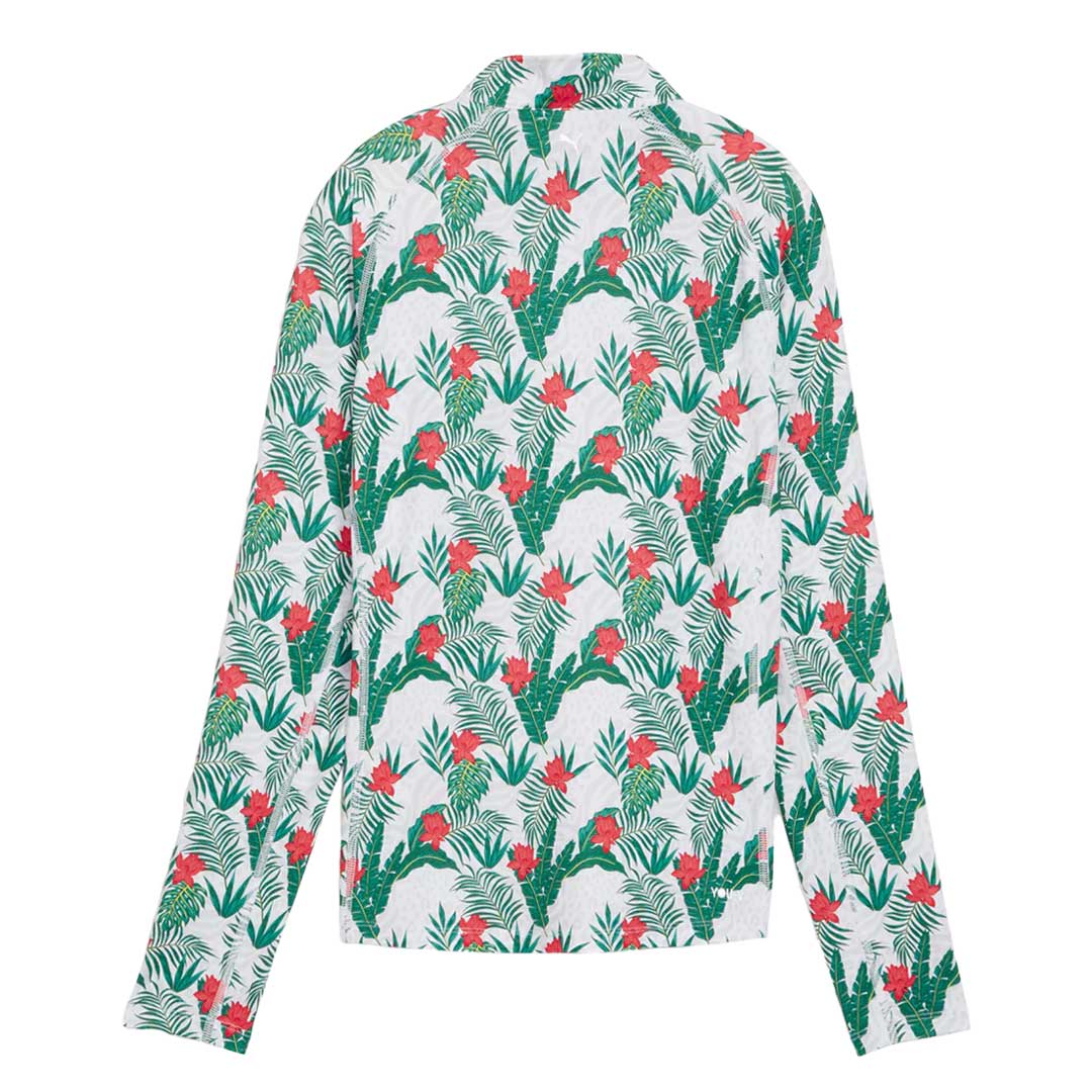 Puma - Women's You-V Tropic Golf Quarter Zip Sweater (623933 01) - Image 4