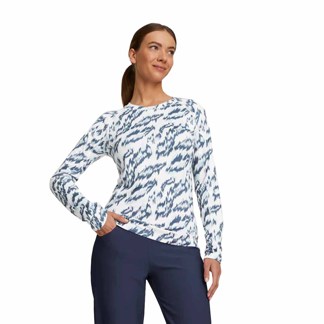 Puma - Women's YouV Animal Long Sleeve T-Shirt (539031 01) - Image 2