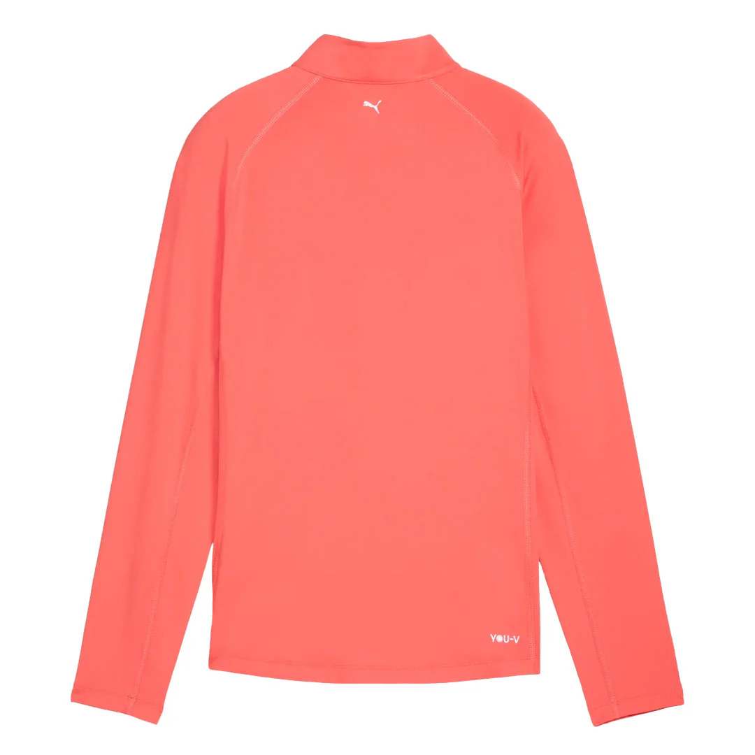 Puma - Women's YouV Brrr Solid Golf 1/4 Zip Pullover (629521 05) - Image 2