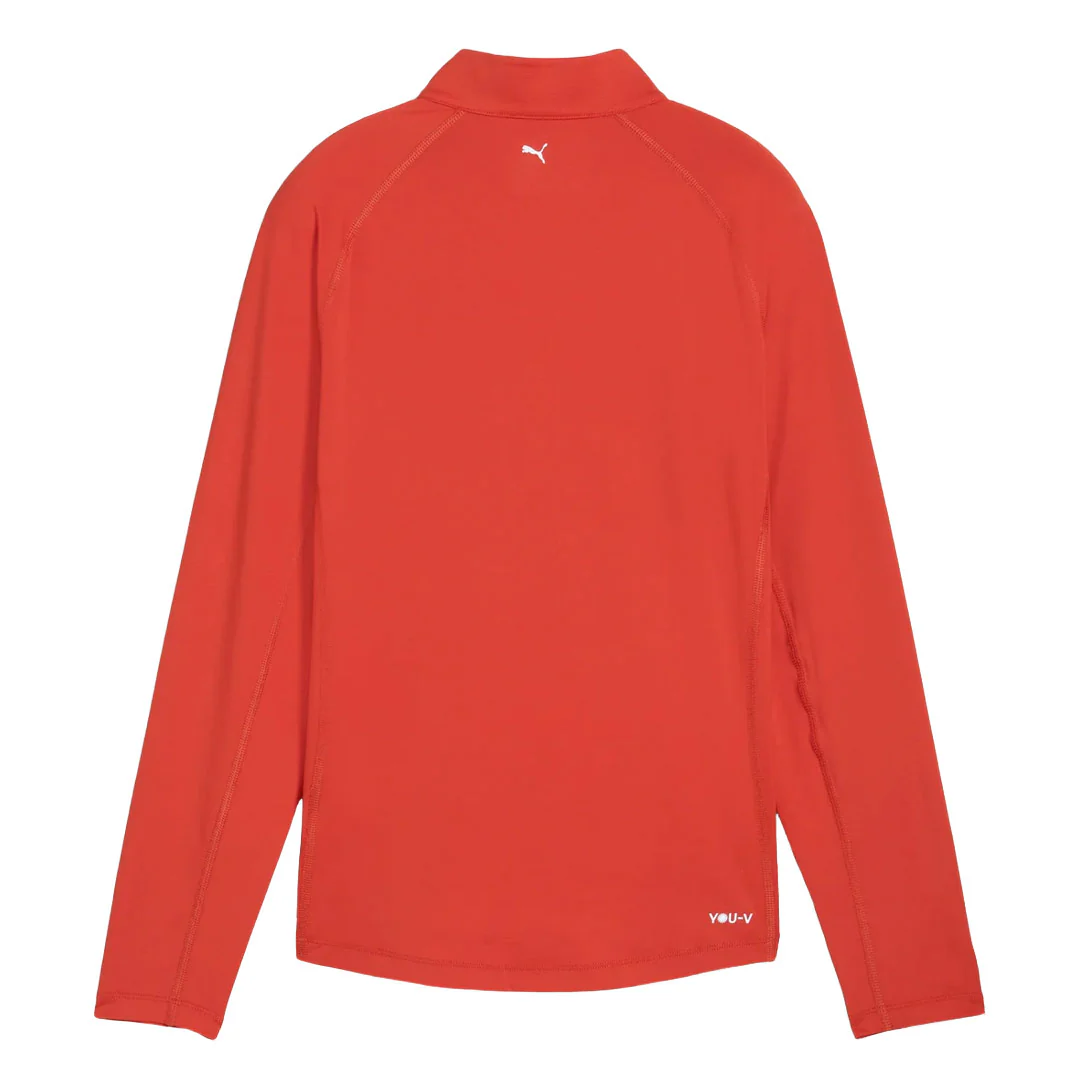 Puma - Women's YouV Brrr Solid Golf 1/4 Zip Pullover (629521 06) - Image 2