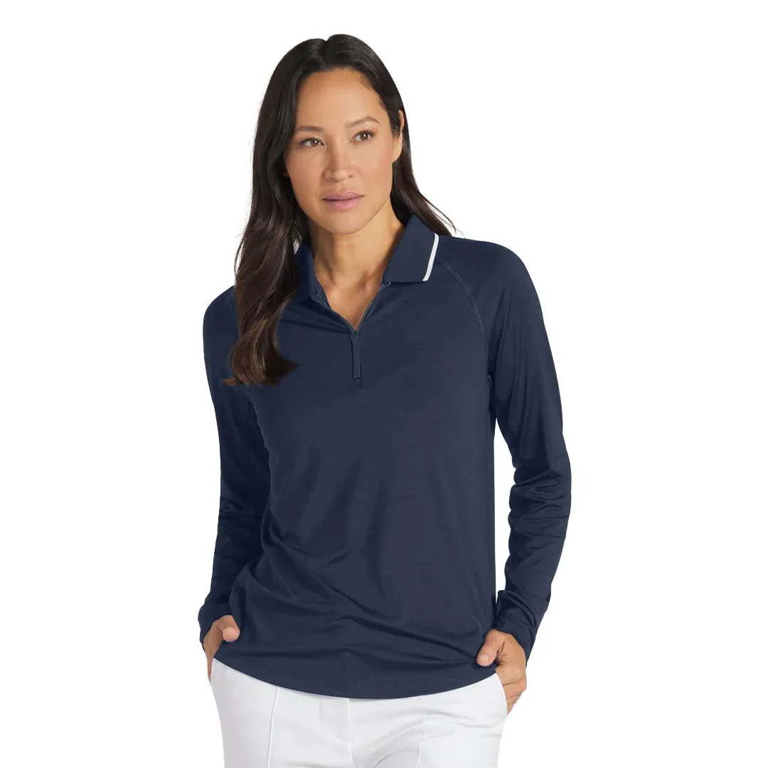 Puma - Women's YouV Long Sleeve Polo (537499 02) - Image 2