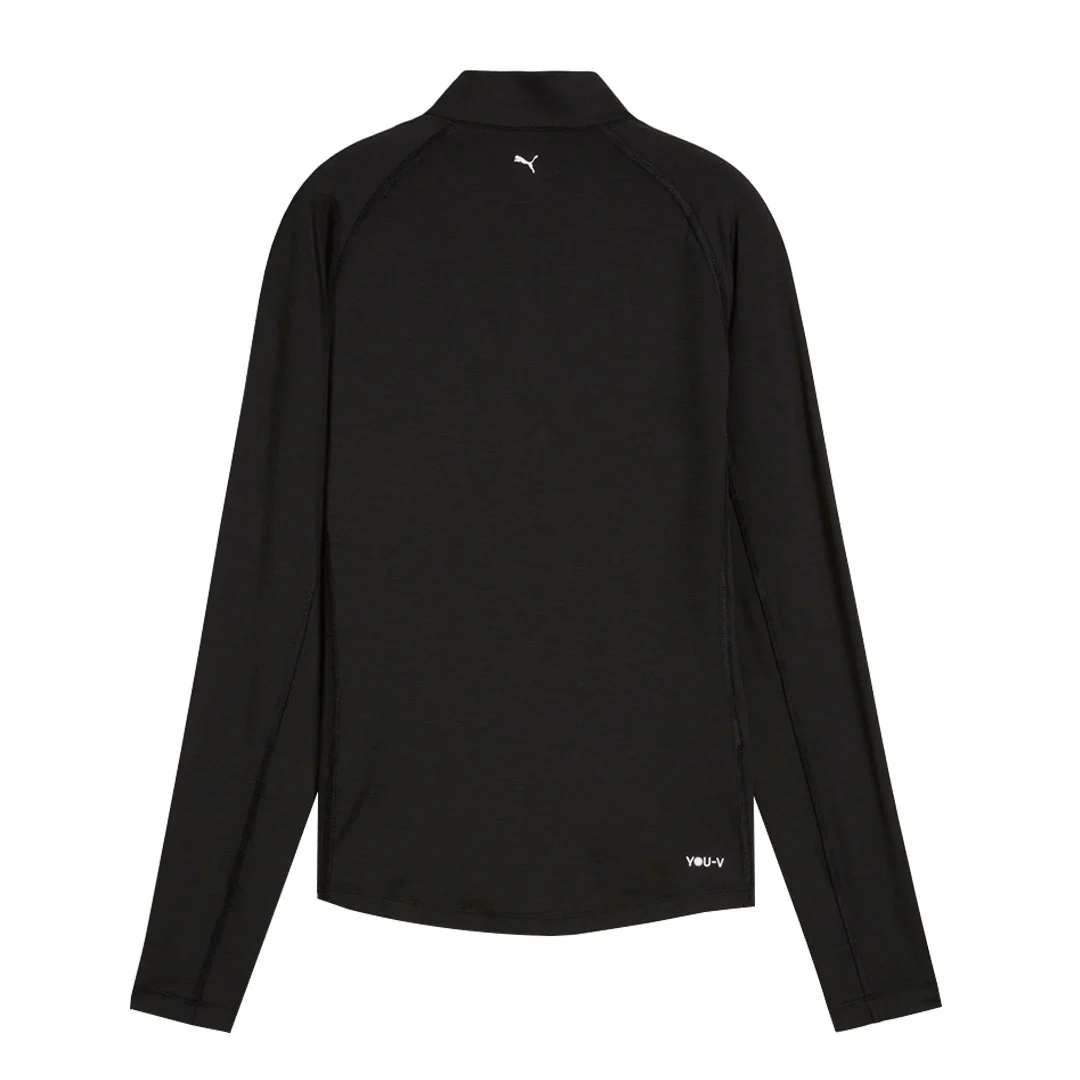 Puma - Women's YouV Solid Golf 1/4 Zip Pullover (625902 03) - Image 2