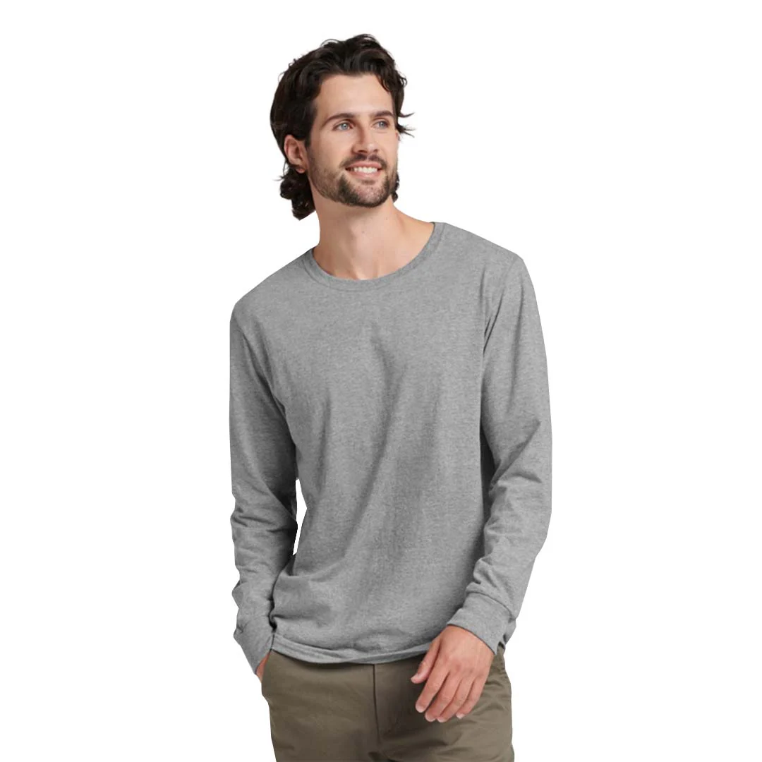 Russell Athletic - Men's Dri Power CVC Performance Long Sleeve T-Shirt (64LTTM OXF) - Image 2