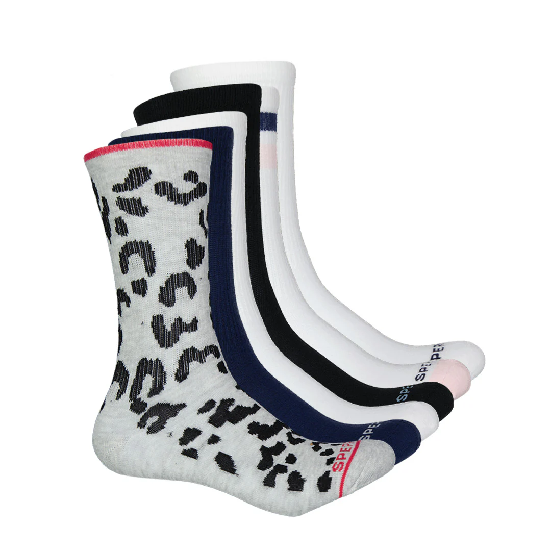 Sperry - Women's 6 Pack Crew Socks (SPWC71896PK ASST)