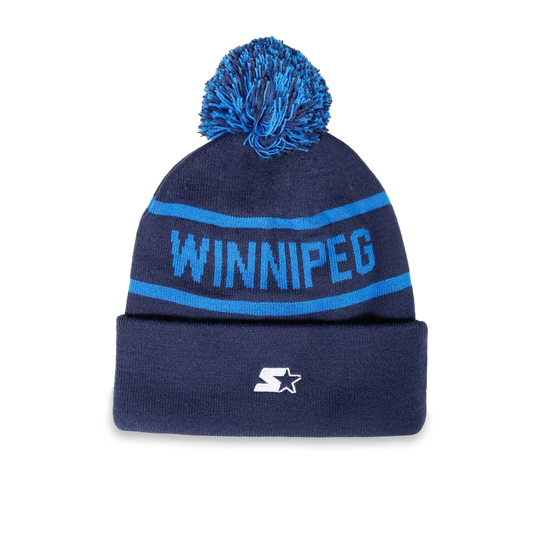 Starter - Winnipeg Jets Pom Beanie (LH410992 WPJ) - Image 2
