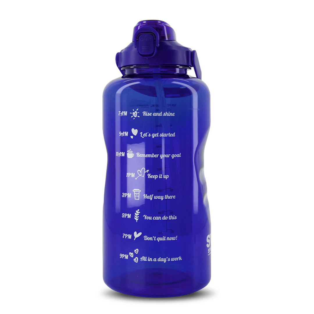SVP Sports - 128oz Hydration Water Bottle (128OZ-BLUCLEAR) - Image 2