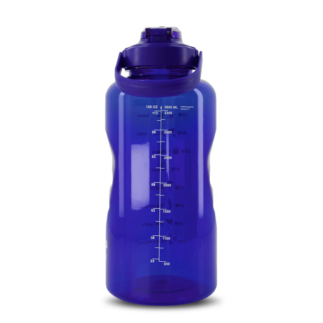 SVP Sports - 128oz Hydration Water Bottle (128OZ-BLUCLEAR) - Image 3