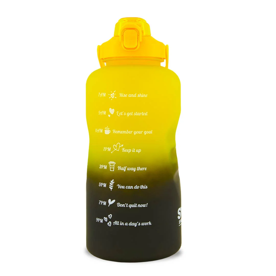 SVP Sports - 128oz Hydration Water Bottle (128OZ-YLWBLK) - Image 2