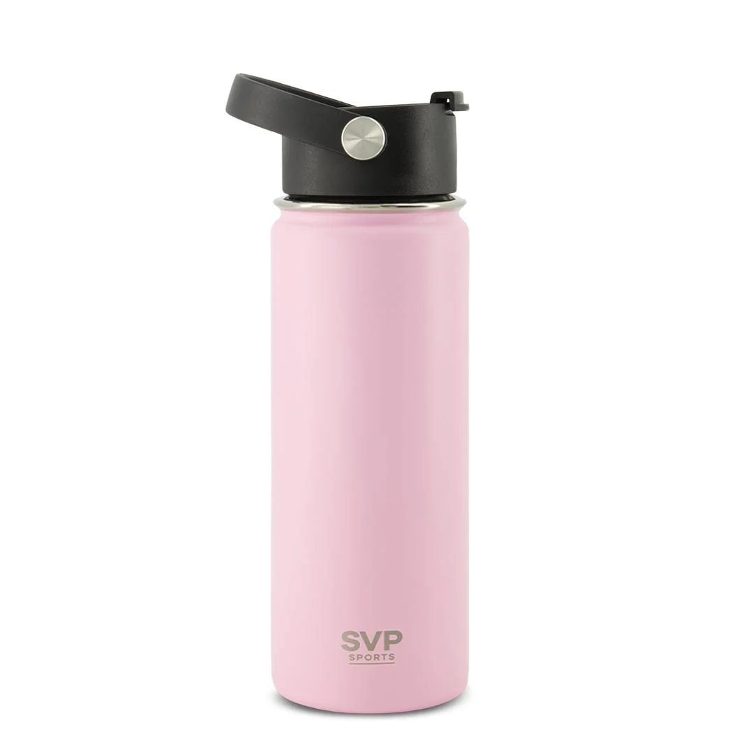 SVP Sports - 18oz Insulated Thermal Bottle - Hot & Cold (18OZ-SVP-PNK) - Image 2