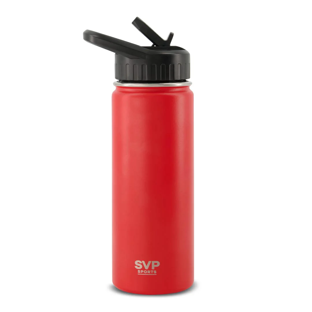 SVP Sports - 18oz Insulated Thermal Bottle - Hot & Cold (18OZ-SVP-RED) - Image 6