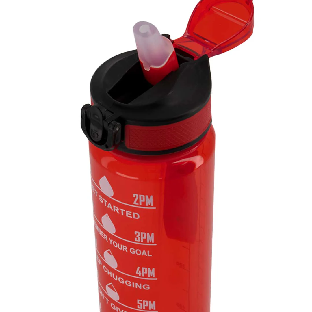 SVP Sports - 32oz Hydration Water Bottle (32OZ-REDCLEAR) - Image 5
