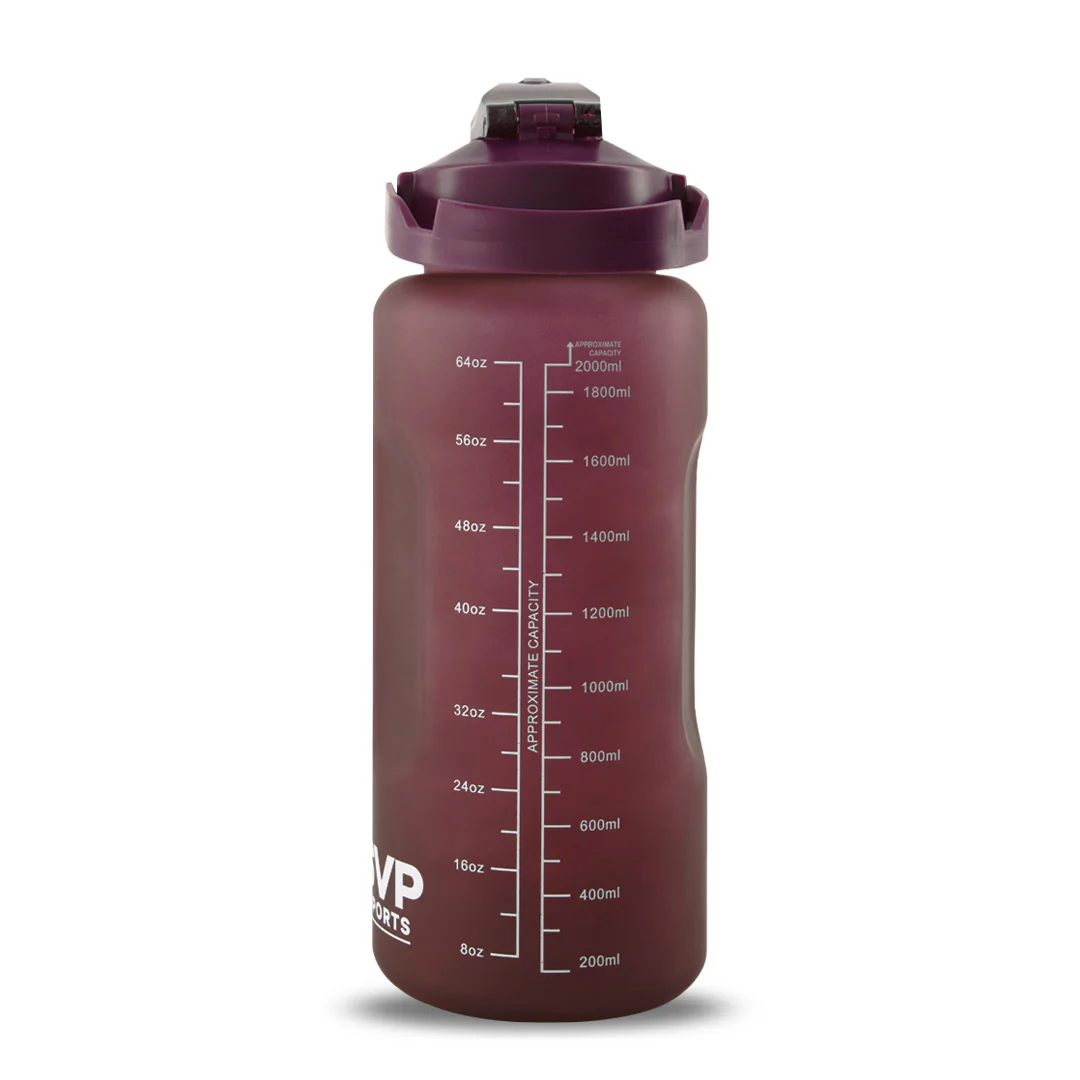 SVP Sports - 64oz Hydration Water Bottle (64OZ-BUR) - Image 3