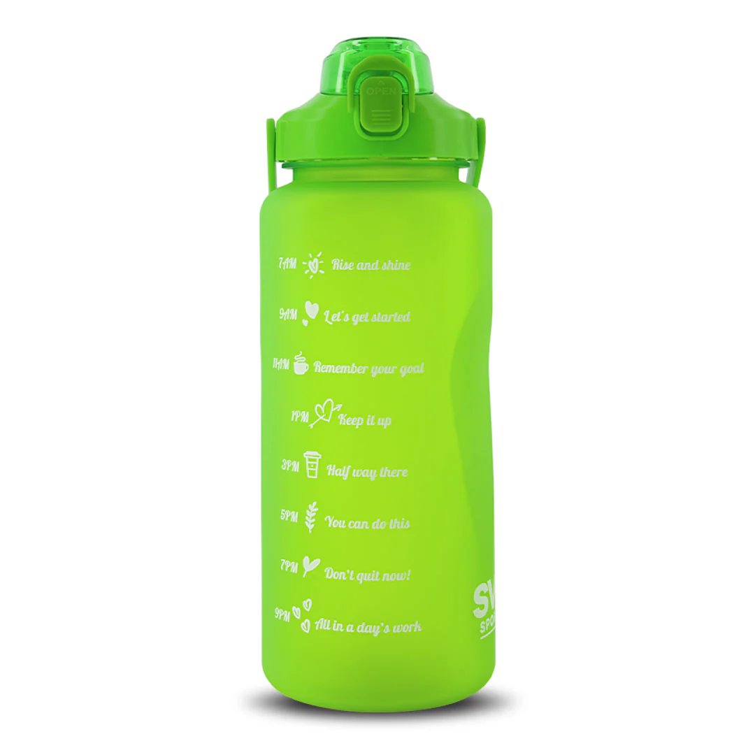 SVP Sports  - 64oz Hydration Water Bottle (64OZ-GRN) - Image 2