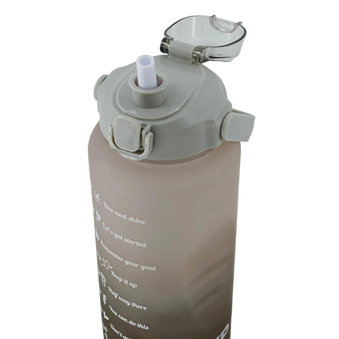 SVP Sports - 64oz Hydration Water Bottle (64OZ-GRYBLK) - Image 4