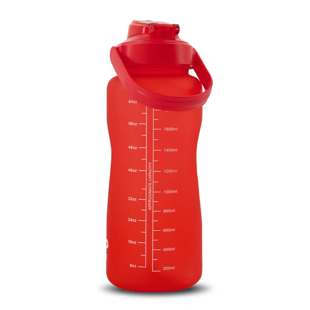 SVP Sports - 64oz Hydration Water Bottle (64OZ-RED) - Image 3