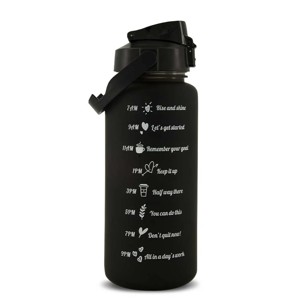 SVP Sports - 64oz Hydration Water Bottle (64OZ-SOLIDBLK) - Image 2