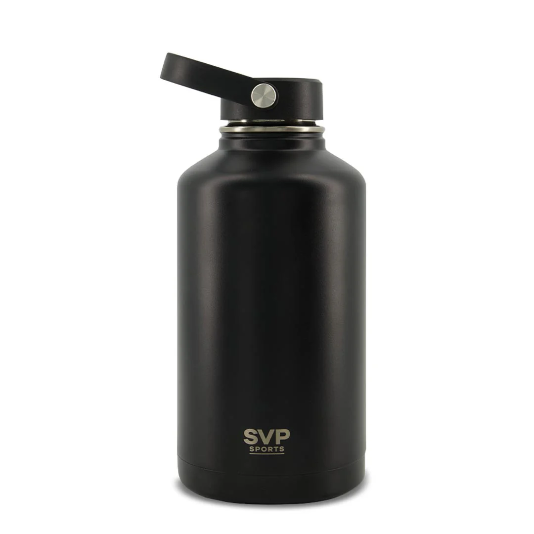 SVP Sports - 64oz Insulated Thermal Bottle - Hydra Max (64OZ-SVP-BLK) - Image 2