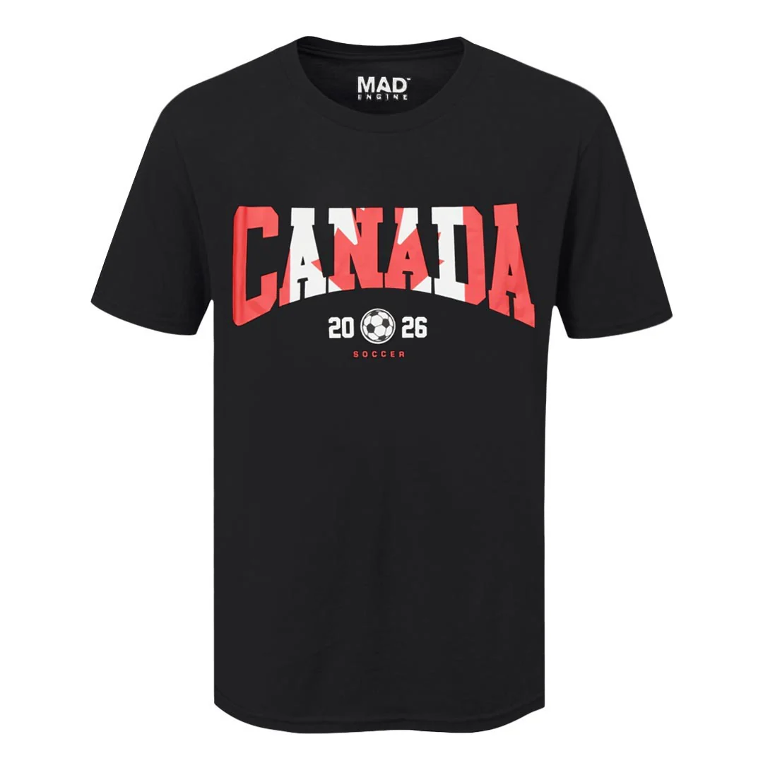 SVP Sports - Men's Canada Soccer 2026 T-Shirt (MEXXPT9MSC3A1PB 00BLK)