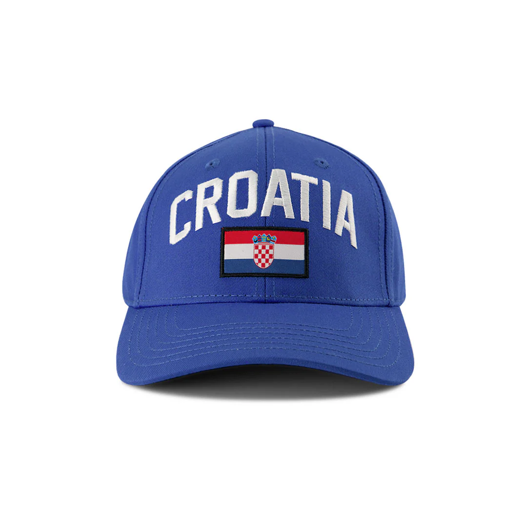 SVP Sports - Men's Croatia Flag Hat (MEXXPSGMHDCC1PB 40BLU)
