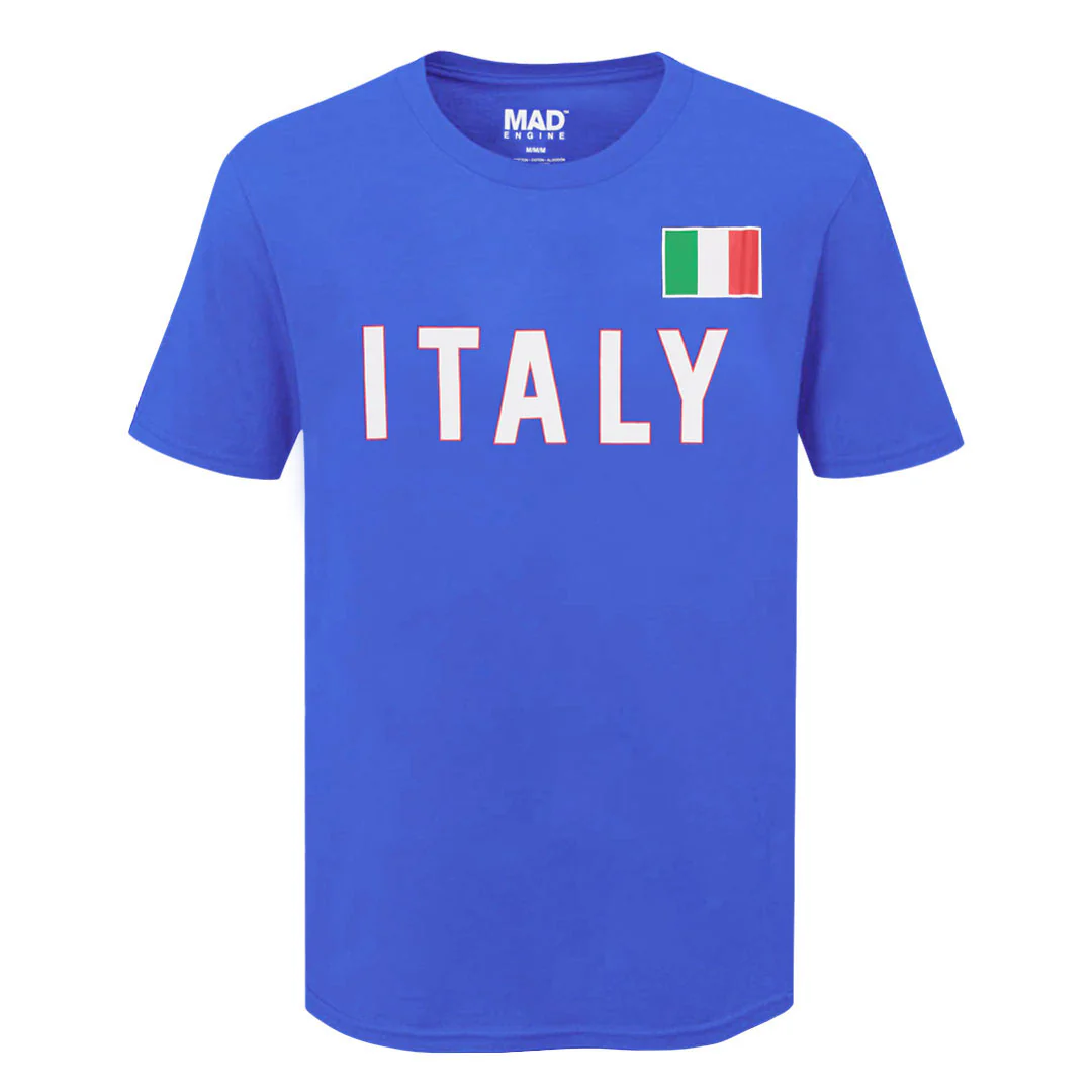 SVP Sports - Men's Italy Flag T-Shirt (MEXXPY1MSC3A1PB 43RYL)