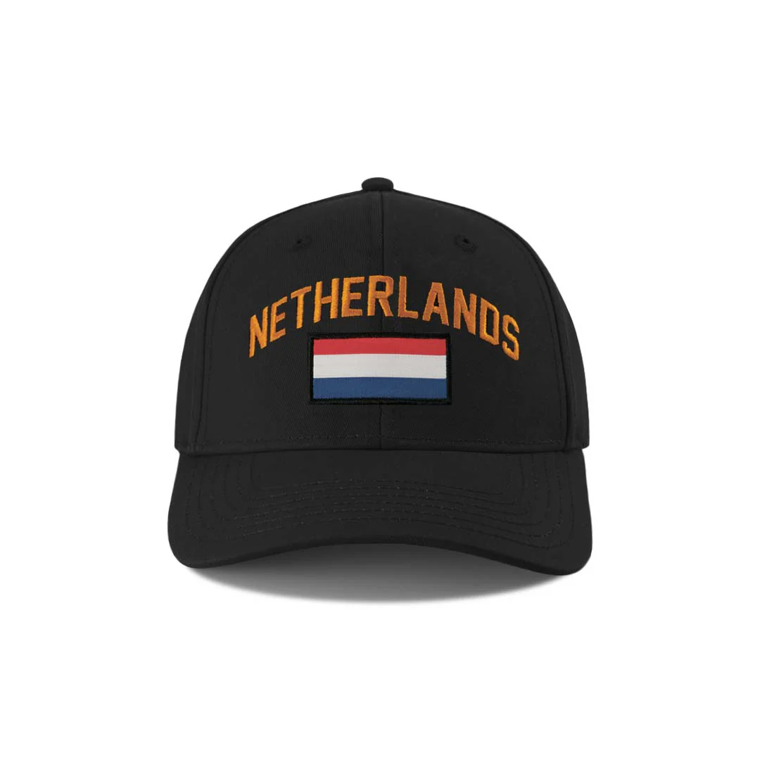 SVP Sports - Men's Netherlands Flag Hat (MEXXPSSMHDCC1PB 00BLK)