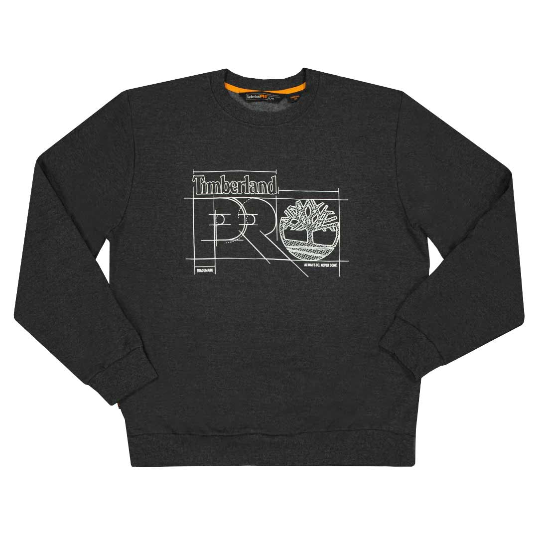 Timberland Pro - Men's Blueprint Graphic Sweatshirt (TB0A5MKSU13)