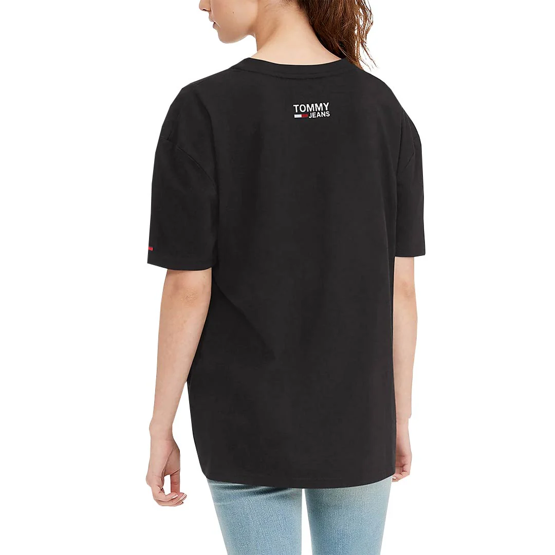 Tommy Jeans - Women's Chicago Bulls V-Neck T-Shirt (6G23B377 BULLS) - Image 3
