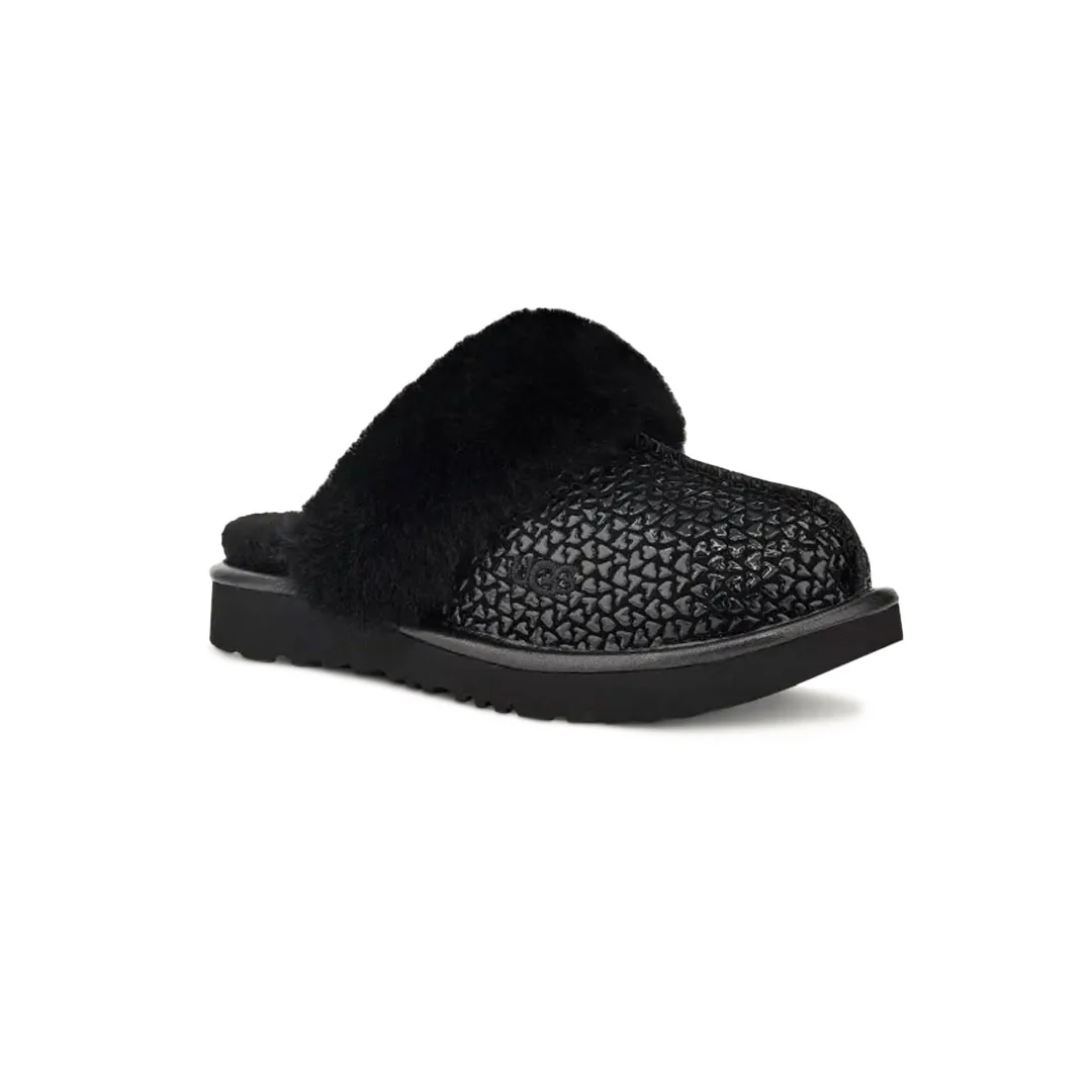 UGG® - Kids' (Infant) Cozy II Gel Hearts Slides (1143801K-BLK) - Image 3