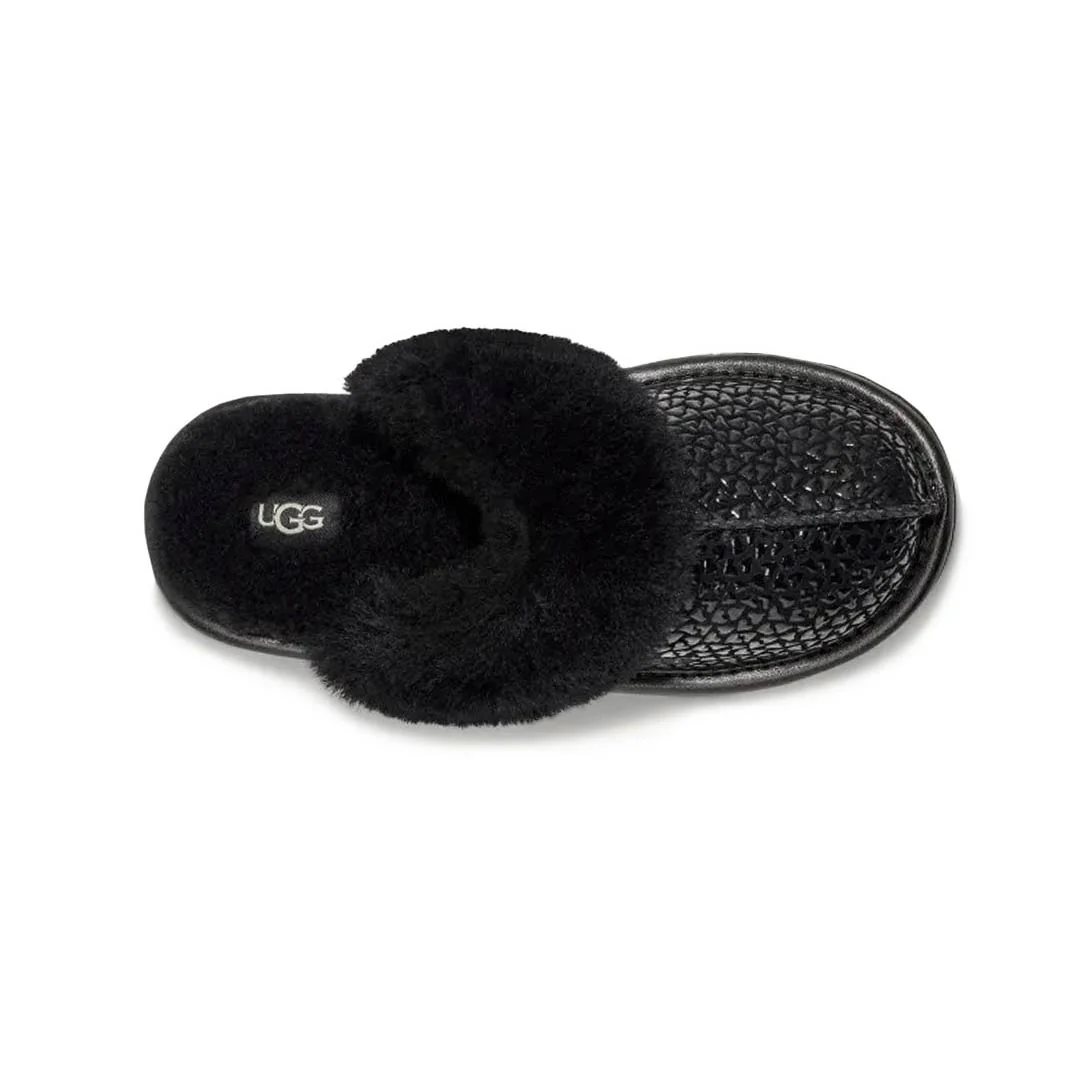UGG® - Kids' (Infant) Cozy II Gel Hearts Slides (1143801K-BLK) - Image 5