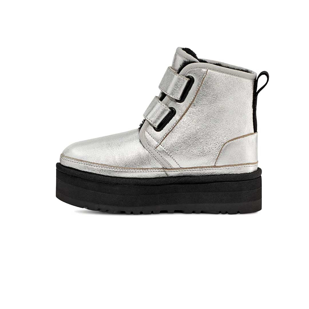 UGG® - Kids' (Junior) Neumel Platform Boots (1143705K-SLVM) - Image 2
