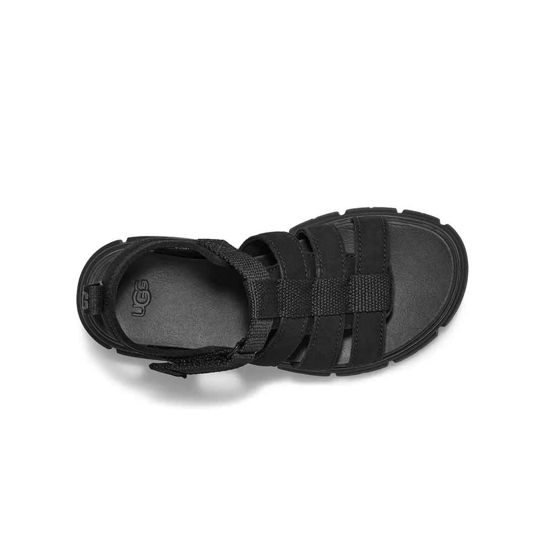 UGG® - Kids' (Preschool & Junior) Ashton Multistrap Sandals (1152821K-BLK) - Image 4