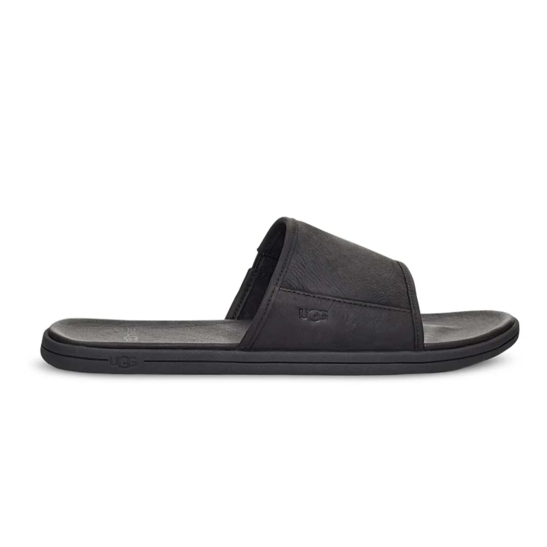 UGG® - Men's Seaside Slide Leather Sandals (1117656-BLLE) - Image 6