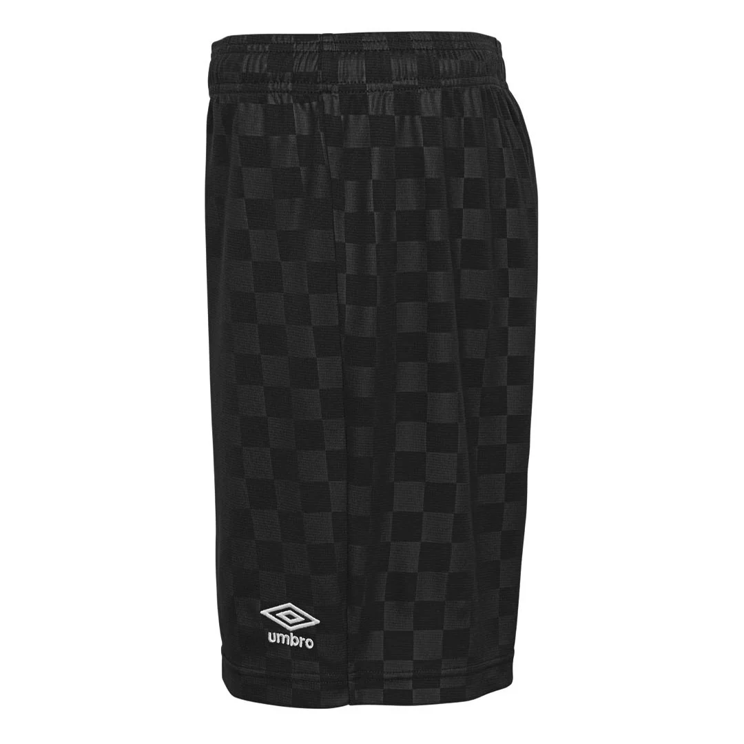 Umbro - Kids' (Junior) Checkered Shorts (HUUB5UA7U UGQ) - Image 2