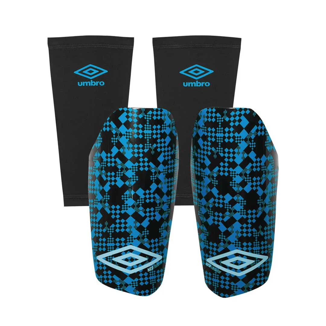 Umbro - Kids' (Junior) Neo Minimus Shinguard With Sleeve (HUSJ421280U LMN)
