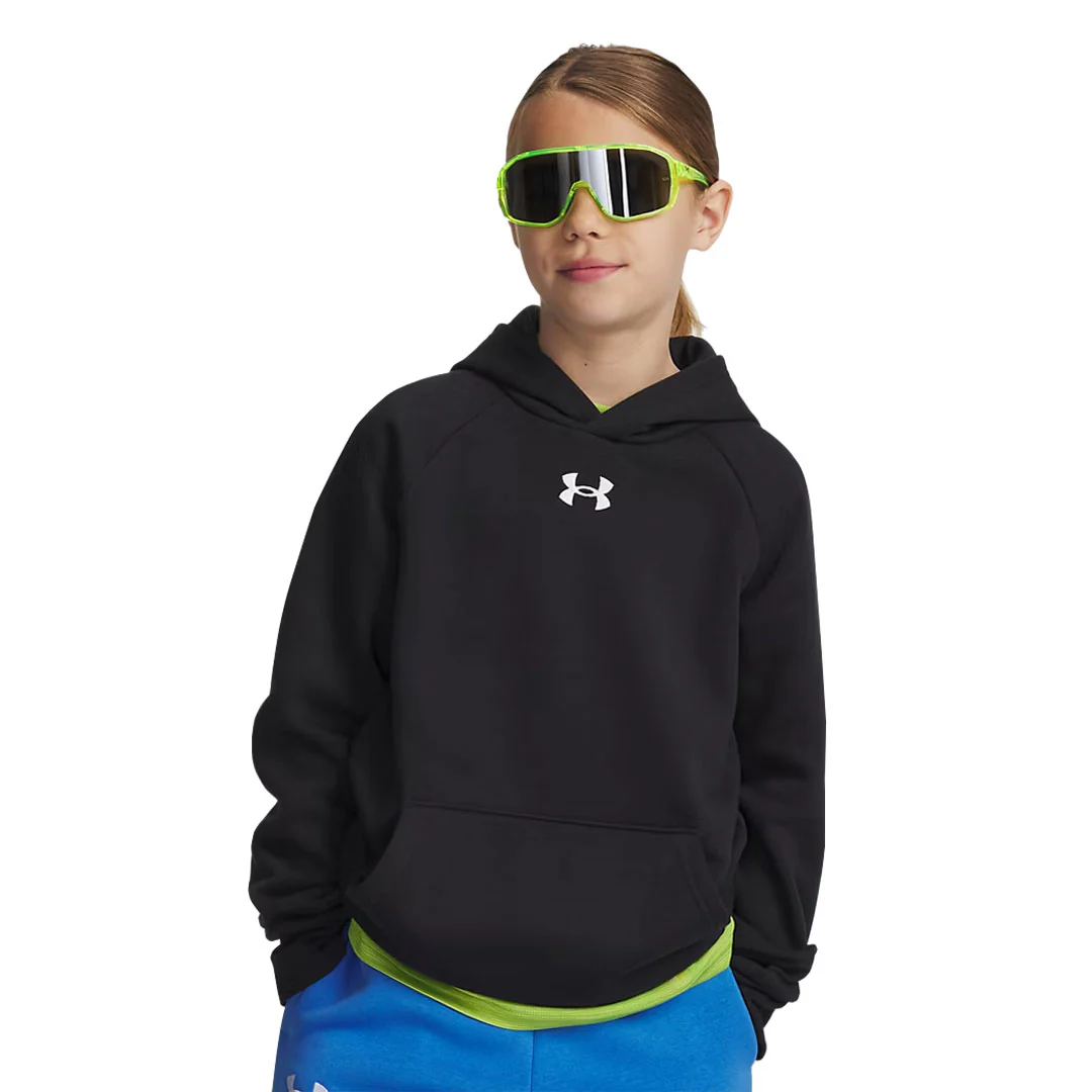 Under Armour - Kids' (Junior) Rival Fleece Hoodie (1379792 001) - Image 2