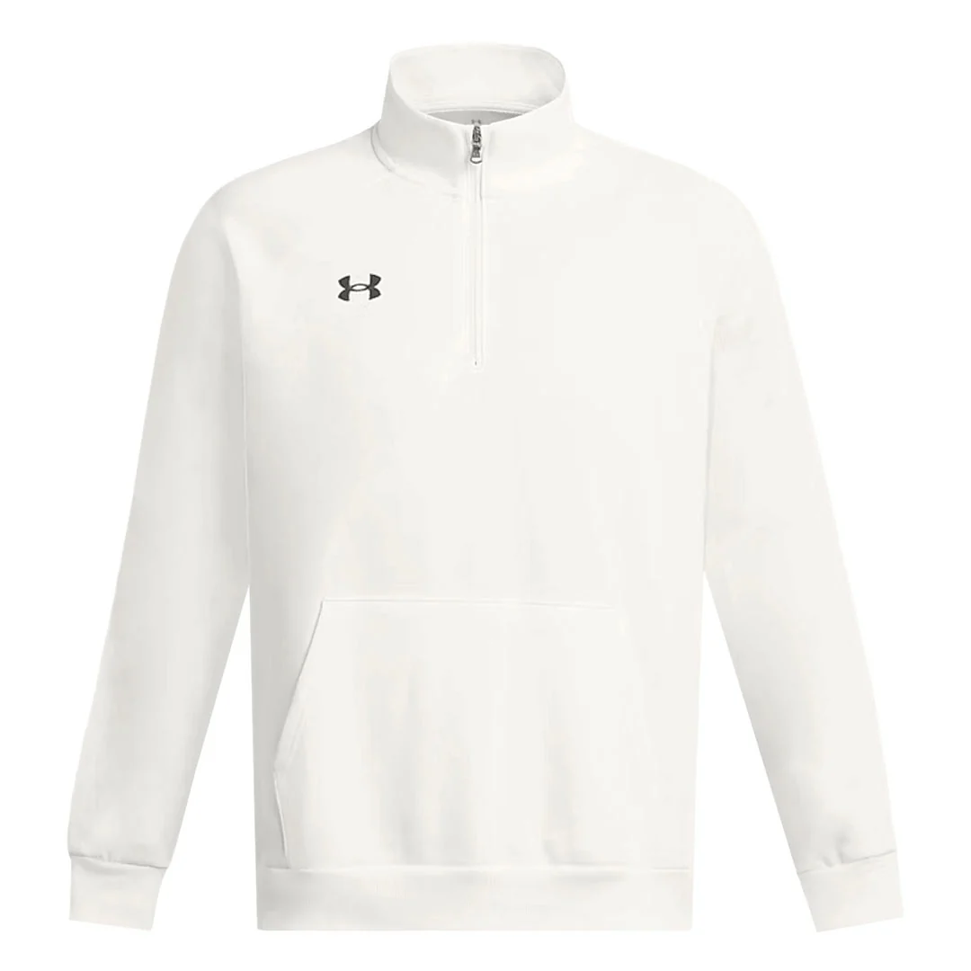 Under Armour - Men's Rival Fleece 1/4 Zip Pullover Sweater (1386016 100)