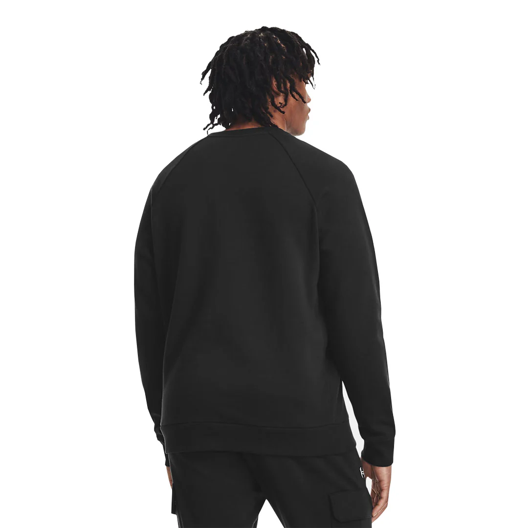 Under Armour - Men's Rival Fleece Crewneck Sweatshirt (1379755 001) - Image 3