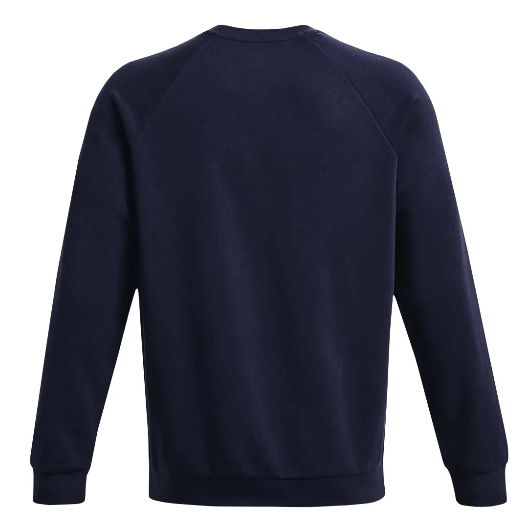 Under Armour - Men's Rival Fleece Crewneck Sweatshirt (1379755 410) - Image 4