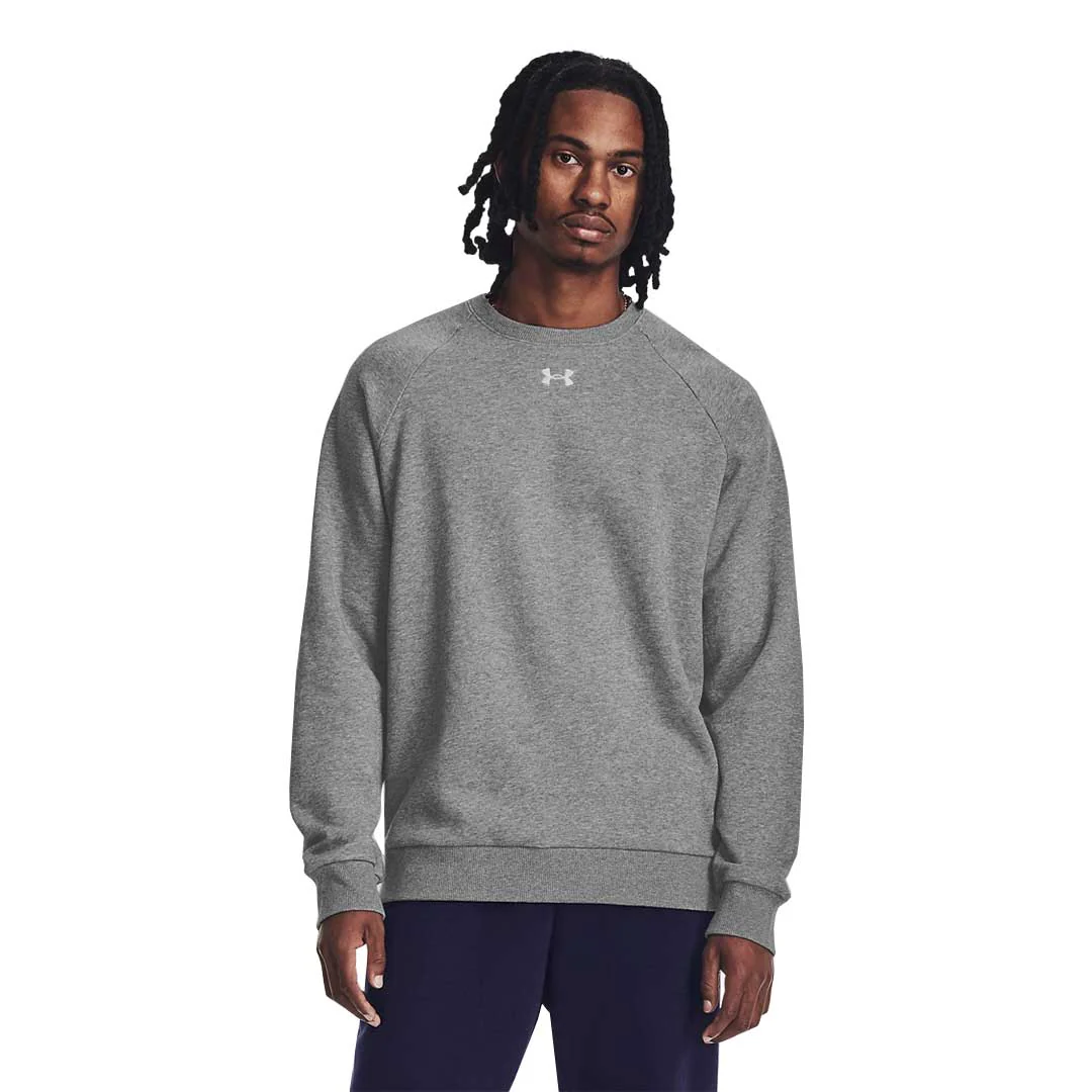 Under Armour - Men's Rival Fleece Sweatshirt (1379755 025) - Image 2