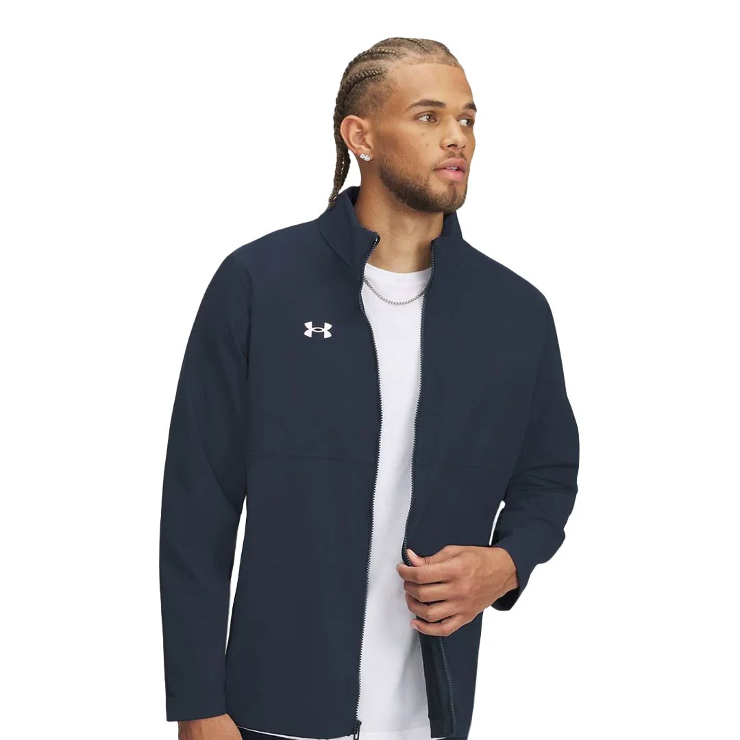 Under Armour - Men's Rival Stretch Jacket (1390159 410) - Image 2