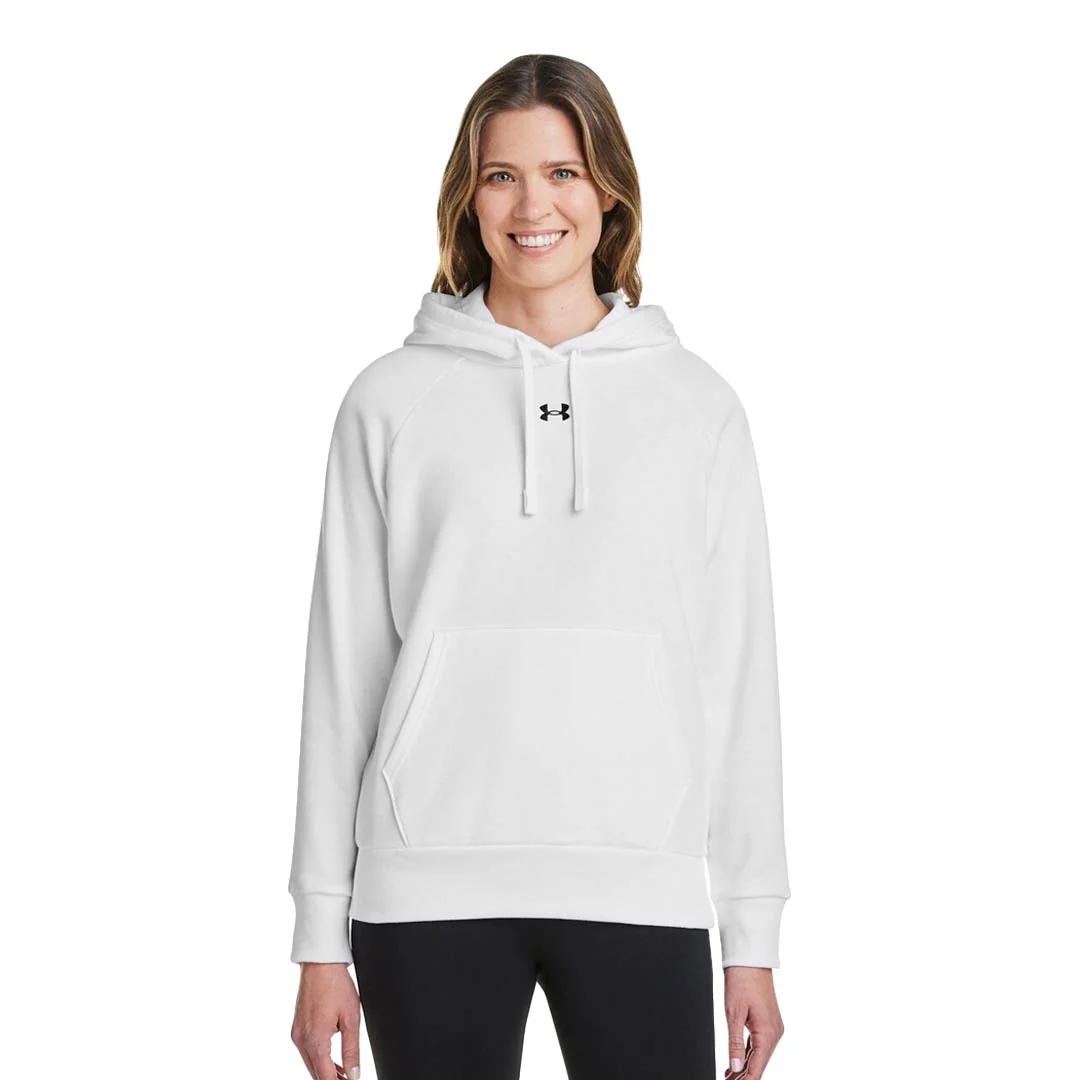 Under Armour - Women's Rival Fleece Hoodie (1379500 100) - Image 2