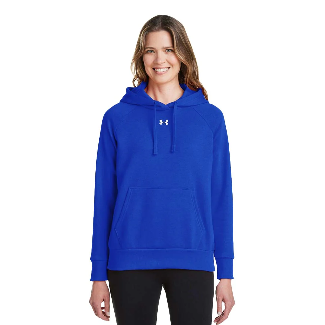 Under Armour - Women's Rival Fleece Hoodie (1379500 400) - Image 2