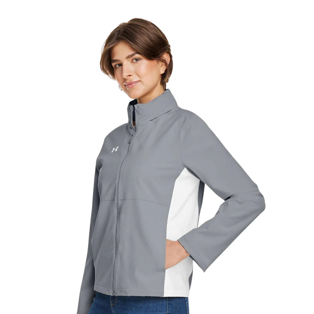 Under Armour - Women's Rival Stretch Jacket (1389661 011) - Image 3