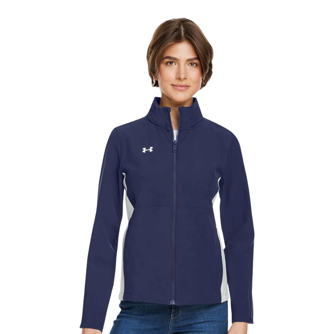 Under Armour - Women's Rival Stretch Jacket (1389661 410) - Image 2