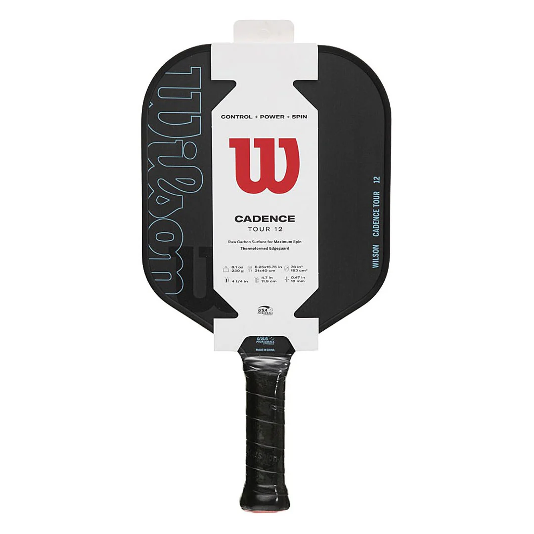 Wilson - Cadence Tour 12mm Pickleball Paddle (WR160111U2) - Image 4