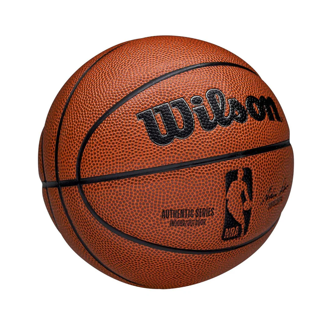 Wilson - NBA Authentic Series Indoor/Outdoor Basketball - Size 5 (WTB7200ID05) - Image 2
