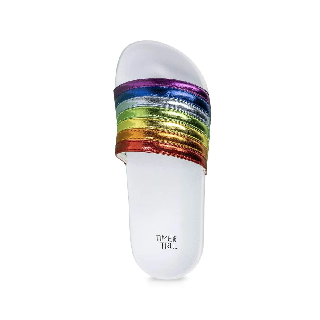 Women's Beach Slides (FLF4138WPL) - Image 4